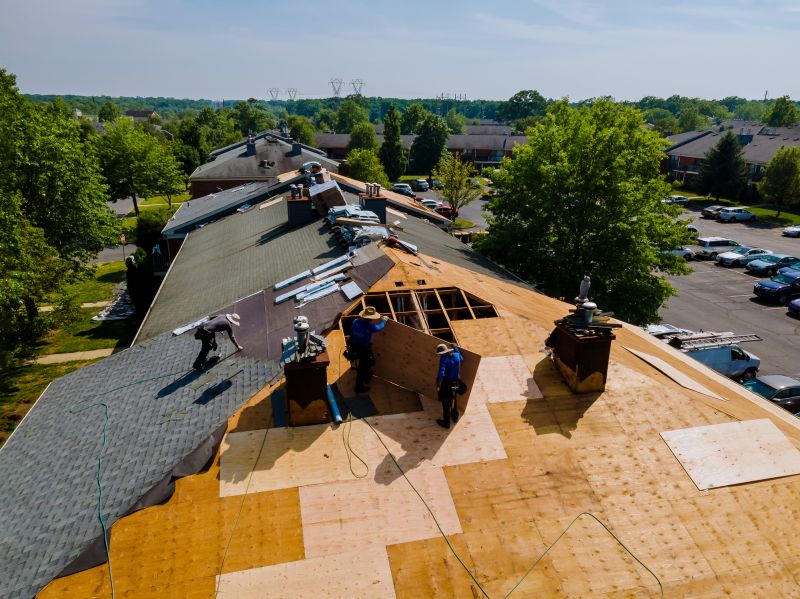Cedar Roof Installation detail